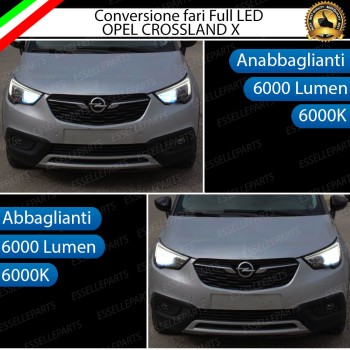 Conversione Fari Full LED specifica per Opel Crossland X Conversione Fari Full LED specifica per Opel Crossland X