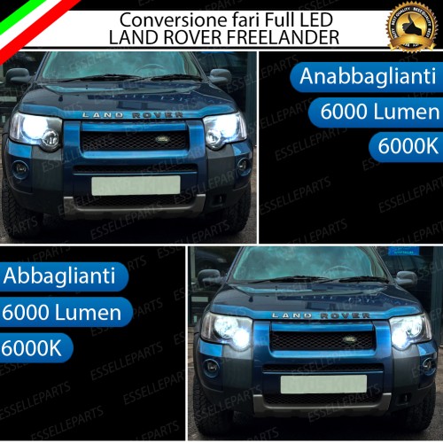 Conversione Fari a Led H7 per Land Rover Freelander 6000K