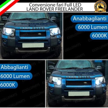 Conversione Fari a Led H7 per Land Rover Freelander 6000K