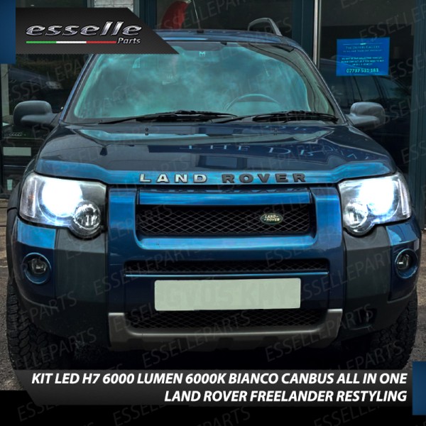 Conversione Fari Full LED per Land Rover Freelander Restyling LED Compatti 6000K