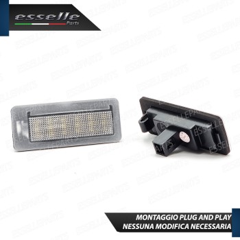 Placchette Luci targa 18 LED Canbus per Opel Combo D Placchette Luci targa 18 LED Canbus per Opel Combo D