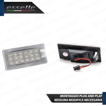 Placchette Luci targa 18 LED Canbus per Fiat Freemont
