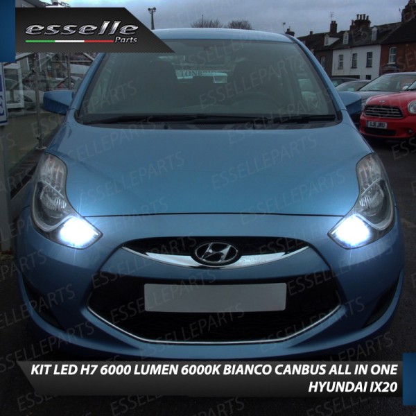 Kit Full LED coppia H7 6000 LUMEN Abbaglianti Specifici per Hyundai IX20