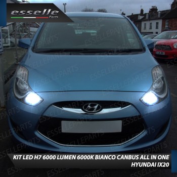 Conversione Fari Full Led H7 per Hyundai IX20 6000K Canbus