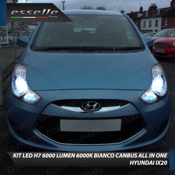 Conversione Fari Full Led H7 per Hyundai IX20 6000K Canbus
