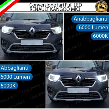 Conversione Fari a Led H7 per Renault Kangoo 3 6000K Canbus