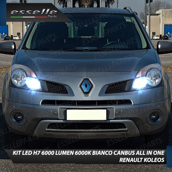 Conversione Fari Full Led H7 per Renault Koleos 6000K Canbus