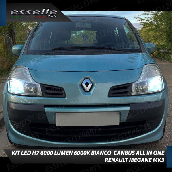 Kit Full LED coppia H7 6000 LUMEN Anabbaglianti Specifici per Renault Modus