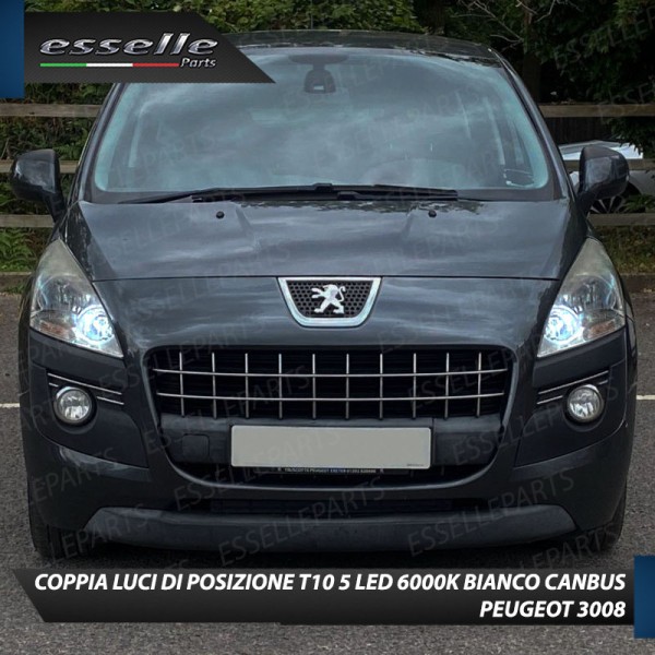 Conversione Fari Full LED per Peugeot 3008 Restyling LED Compatti 6000K Bianco