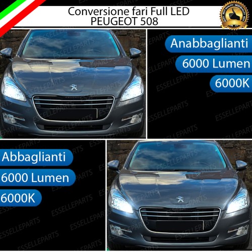 Conversione Fari Full LED specifica per Peugeot 508