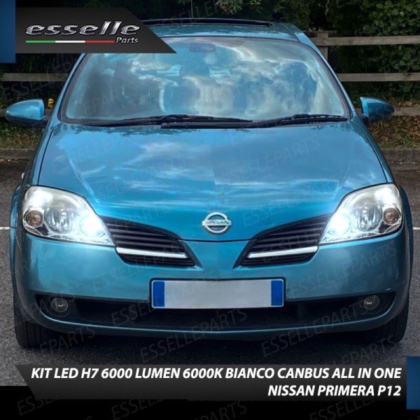 Conversione Fari a Led H7 per Nissan Primera MK3 6000K