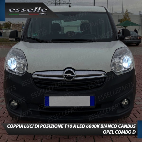 Luci posizione 5 LED Canbus Specifiche per Opel Combo D