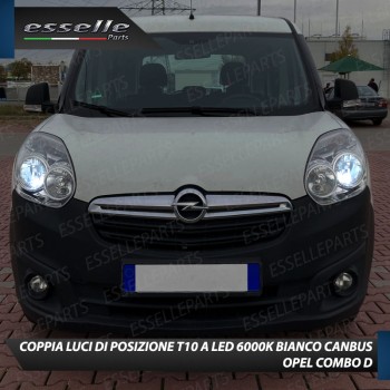 Luci posizione 5 LED Canbus Specifiche per Opel Combo D