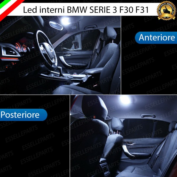 Led interni Anteriore + Posteriore per BMW Serie 3 F30 F31