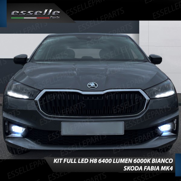 Kit Full LED H8 6400 LUMEN Fendinebbia SKODA FABIA 4