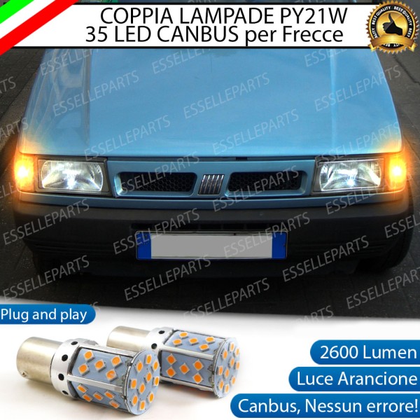 Coppia Frecce Anteriori PY21W 35 LED Canbus Fiat Fiorino I