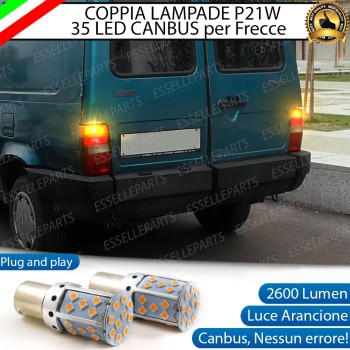 Coppia Frecce Posteriori P21W 35 LED Canbus Fiat Fiorino I