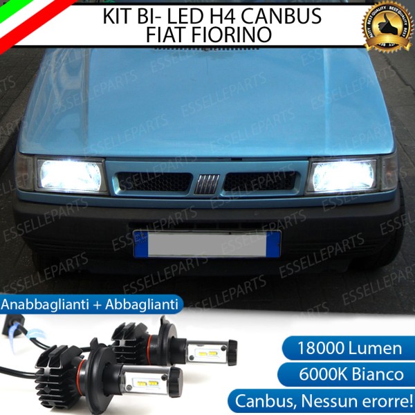 Kit Full LED Coppia lampade H4 Anabbaglianti/Abbaglianti per Fiat Fiorino I