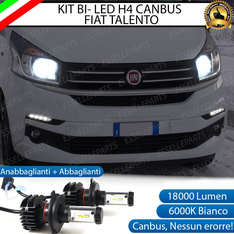 Kit Full Led 6000k H4 canbus FIAT SEICENTO ABBAGLIANTI ANABBAGLIANTI