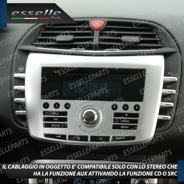 Cavo Aux + Bluetooth + Kit Smontaggio Stereo per Lancia Delta III Retrofit MP3