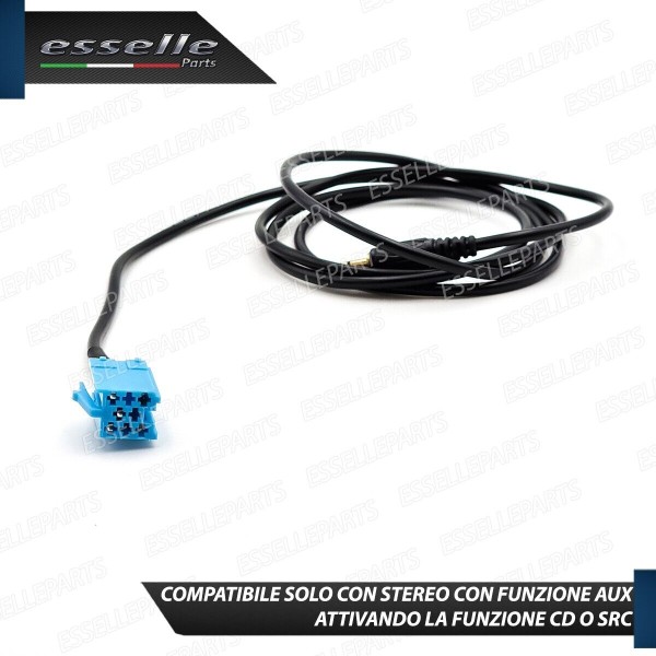 Cavo Aux + Bluetooth + Kit Smontaggio Stereo per Lancia Ypsilon 846 Pre-Restyling