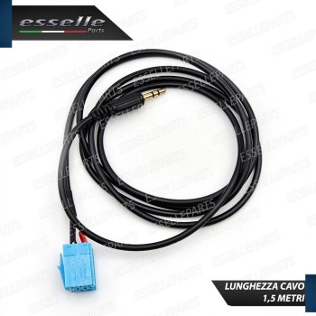 Cavo Attivazione Aux retrofit + Bluetooth Stereo per Fiat panda 3 CON RADIO CONTINENTAL E CD, SENZA USB E BLU&ME