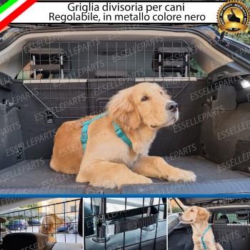 SOLO PER MODELLI STATION WAGON Griglia Divisoria Modulabile Bagagliaio Auto per Cani