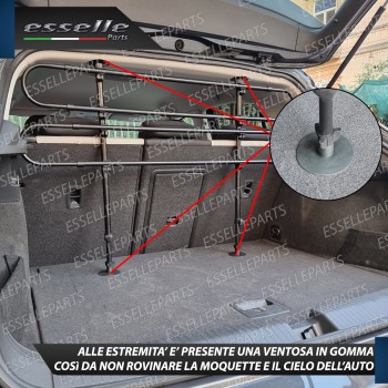 Griglia Divisoria Regolabile Bagagliaio Auto per Cani Griglia Divisoria Regolabile Bagagliaio Auto per Cani