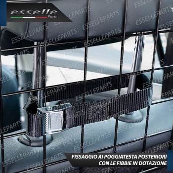 SOLO PER MODELLI STATION WAGON Griglia Divisoria Modulabile Bagagliaio Auto per Cani