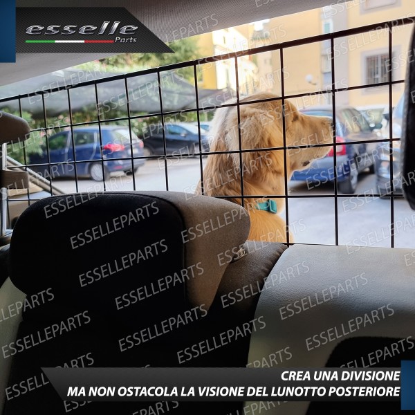 SOLO PER MODELLI STATION WAGON Griglia Divisoria Modulabile Bagagliaio Auto per Cani