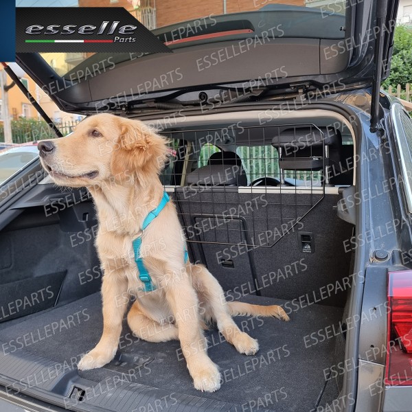 SOLO PER MODELLI STATION WAGON Griglia Divisoria Modulabile Bagagliaio Auto per Cani
