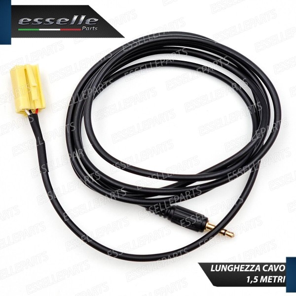 Cavo Aux + Bluetooth + Kit Smontaggio Stereo Lancia Musa Dal 2008 al 2010 Retrofit MP3