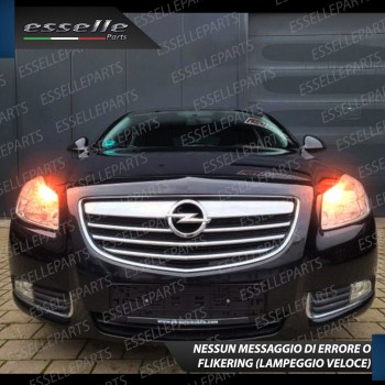 Coppia Frecce Anteriori PY21W 35 LED Canbus per Opel Insignia CON FARI ALOGENI Coppia Frecce Anteriori PY21W 35 LED Canbus per Opel Insignia CON FARI ALOGENI