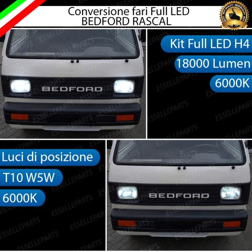 Conversione Fari Full LED 18000LM + 330LM per BEDFORD RASCAL