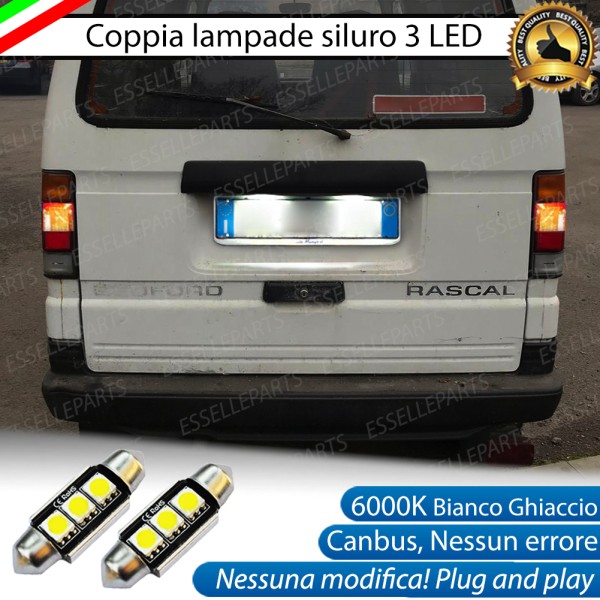 Luci Targa Led Canbus BEDFORD RASCAL 6000K Luce Bianca No Error