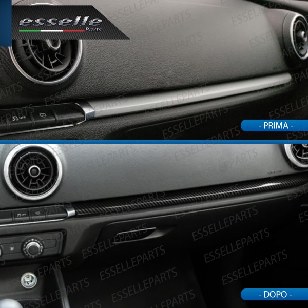 Profili per cruscotto in Carbon Look per AUDI A3 8V