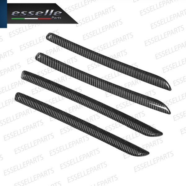 4 x Modanature Portiere interne in Carbon Look per AUDI A3 8V