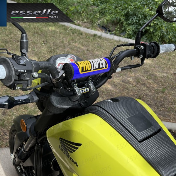 Paracolpi Protaper BLU ARANCIONE per Manubrio Enduro Cross in Schiuma