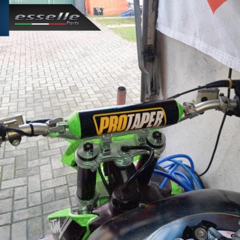 Paracolpi Protaper Nero VERDE per Manubrio Enduro Cross in Schiuma Paracolpi Protaper Nero VERDE per Manubrio Enduro Cross in Schiuma