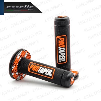 Manopole Antiscivolo - NERO ARANCIONE - specifiche per moto, motorini, scooter, quad Manopole Antiscivolo - NERO ARANCIONE - specifiche per moto, motorini, scooter, quad