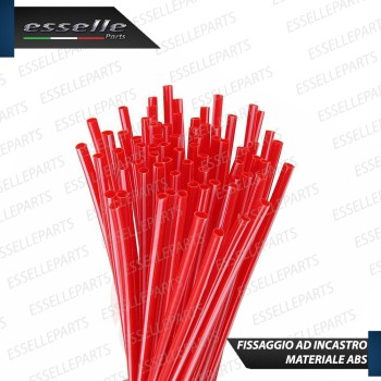 Kit Cover - ROSSO - Raggi in ABS per moto,motorini,scooter CAGIVA Kit Cover - ROSSO - Raggi in ABS per moto,motorini,scooter CAGIVA