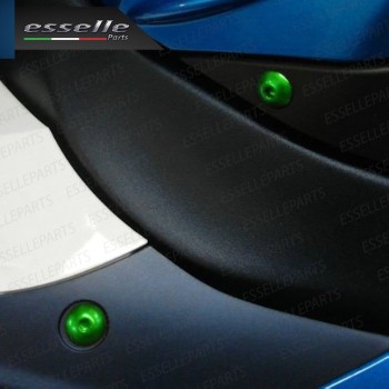 Set 195 Pezzi Bulloni Carene - VERDE LUCIDO - in metallo specifici per HONDA Set 195 Pezzi Bulloni Carene - VERDE LUCIDO - in metallo specifici per HONDA