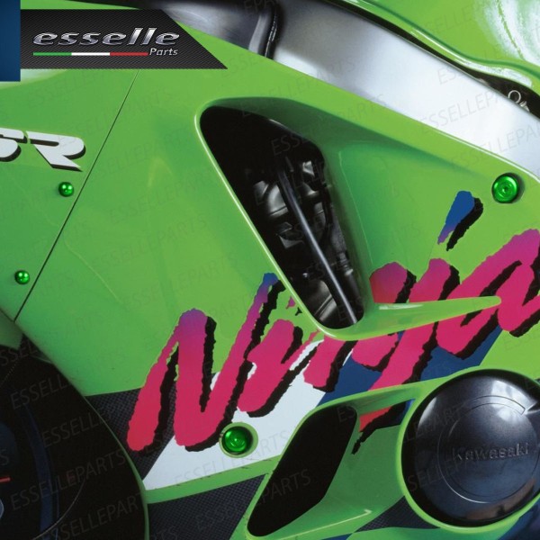 Set 195 Pezzi Bulloni Carene - VERDE LUCIDO - in metallo specifici per VESPA