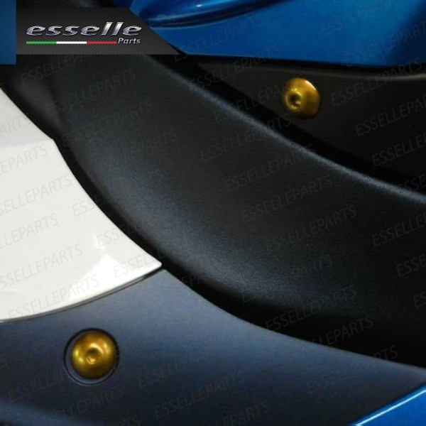 Set 195 Pezzi Bulloni Carene - ORO LUCIDO - in metallo specifici per VESPA