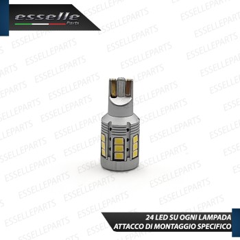Lampada SINGOLA T15 W16W 24 Led Canbus 1000 Lumen 6000K Bianco ghiaccio