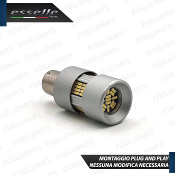 Coppia Lampade P21W 135 LED Canbus 3.0 1300 Lumen 6000K Bianco Ghiaccio