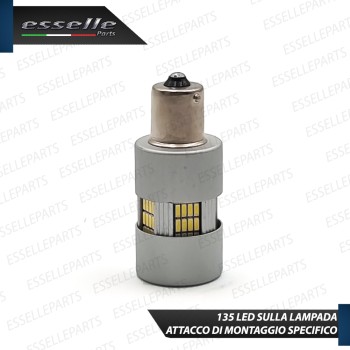 Lampada SINGOLA P21W da 135 LED 650 LUMEN Canbus 3.0 6000K Bianco ghiaccio