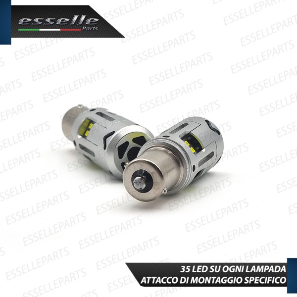 Coppia Lampade P21W 35 LED Canbus 3.0 1300 Lumen 6000K Bianco Ghiaccio