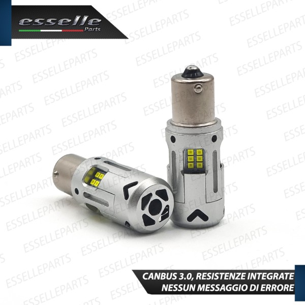 Coppia Lampade P21W 35 LED Canbus 3.0 1300 Lumen 6000K Bianco Ghiaccio
