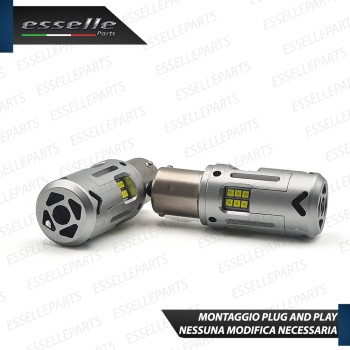 Coppia Lampade P21W 35 LED Canbus 3.0 1300 Lumen 6000K Bianco Ghiaccio